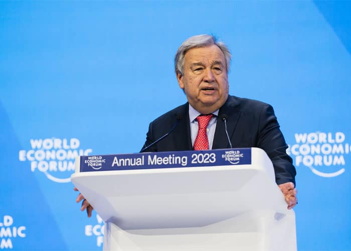 António Guterres, the United Nations Secretary-General