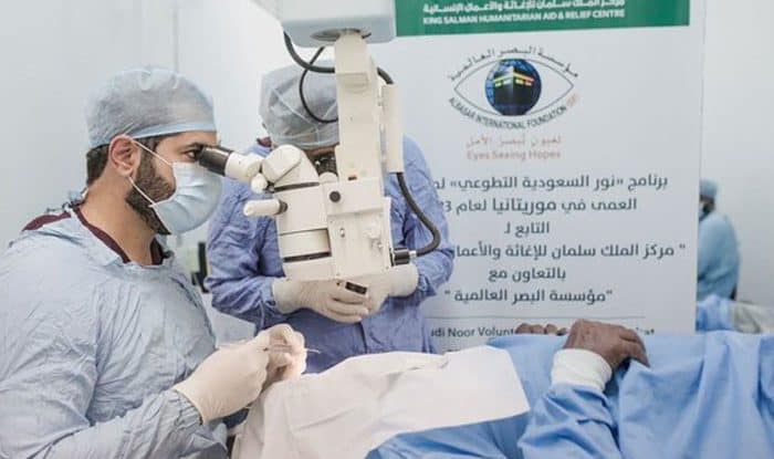 KSrelief's 'Noor Saudi Arabia' Program Combats Blindness in Mauritania and Tog
