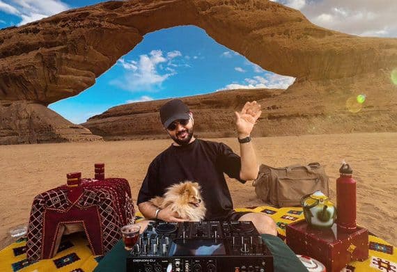Talented Saudi DJ Weaves Visual Tapestry of Kingdom's Landscapes