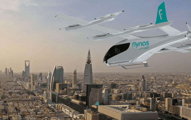 Flynas, Brazil's Eve Air Introduce Electric Helicopters to Riyadh, Jeddah