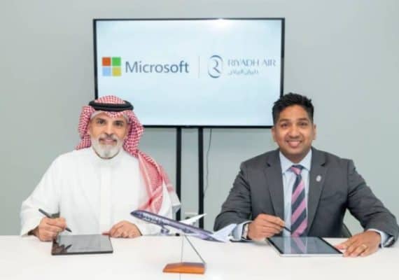 Microsoft, Riyadh Air Sign Memorandum of Understanding for Aviation Sector