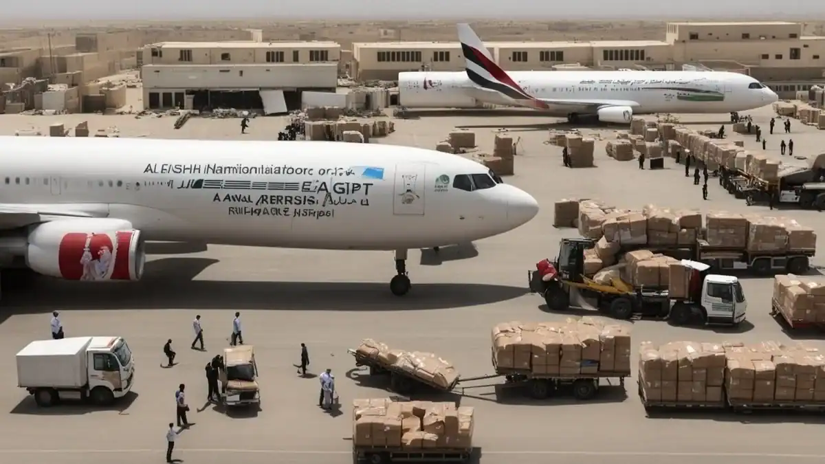 Saudi Arabia Sends 23rd Aid Plane to Gaza
