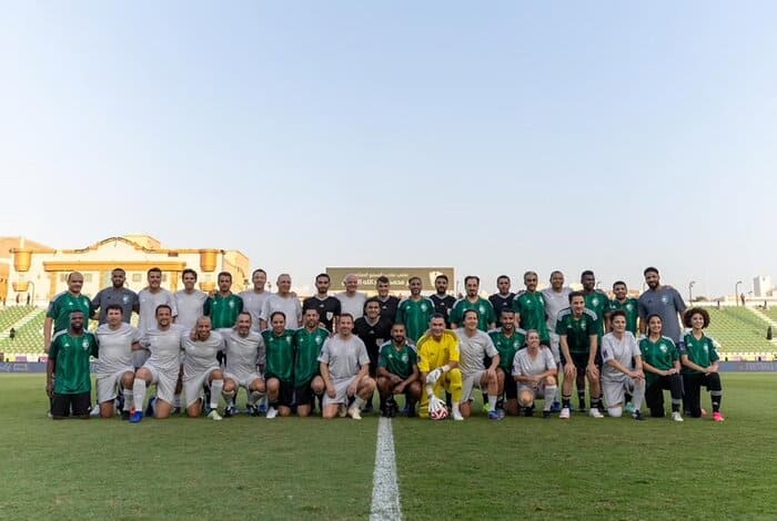 FIFA Legends Face Saudi Team in Friendly Match