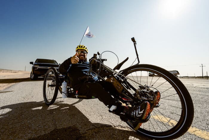 KAUST Professor Embarks on Remarkable Handcycle Journey Across Kingdom