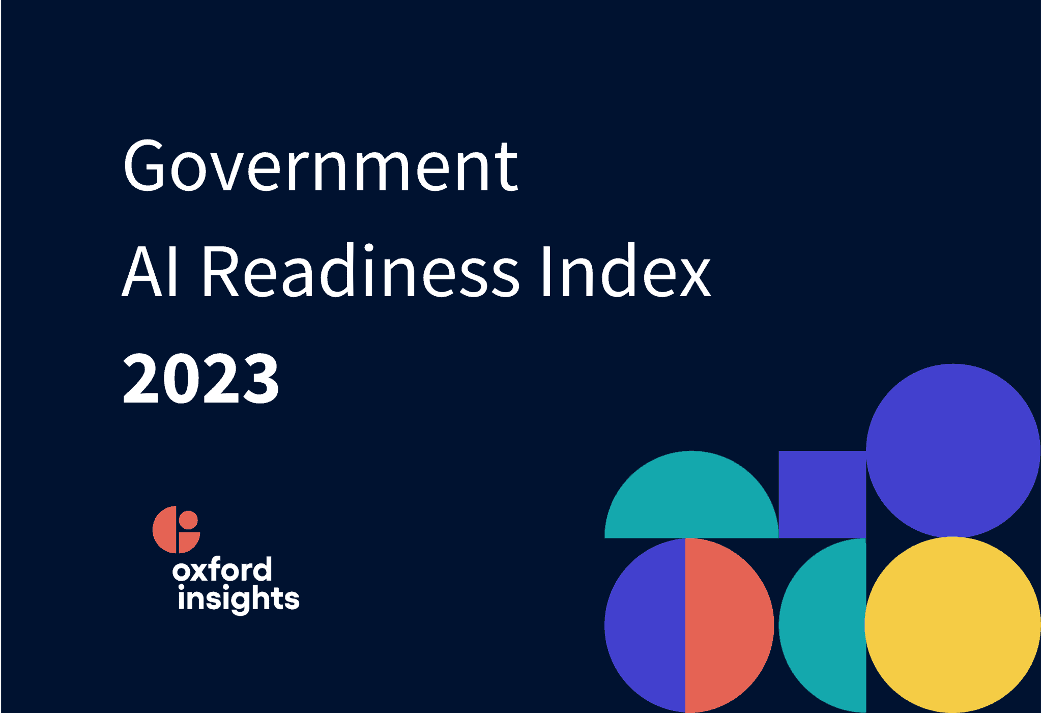 KSA Ranks 29th in 2023 Government AI Readiness Index | Leaders