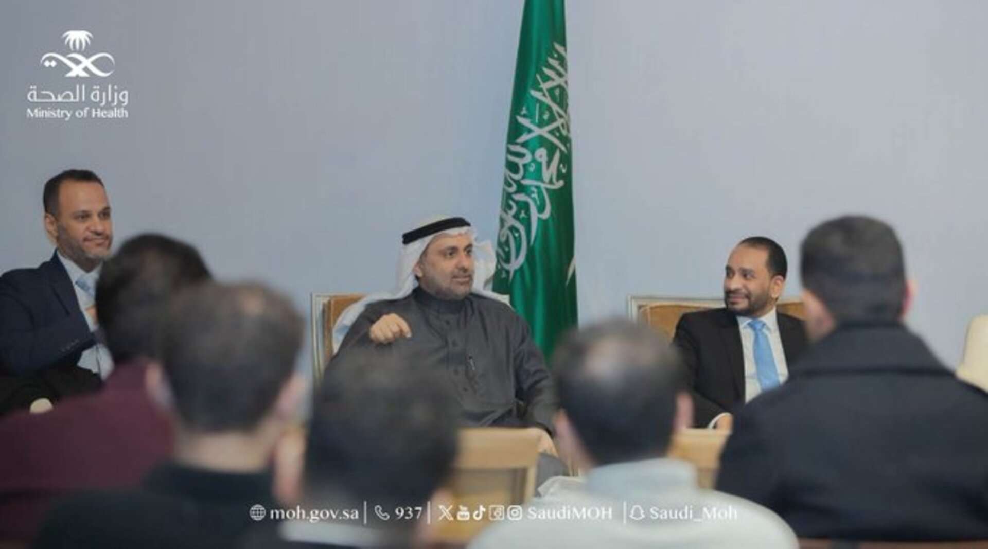 Saudi Health Minister Embarks on Visit to Culture Attaché in Paris ...