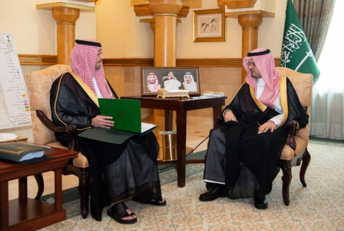 Makkah's Deputy Governor Welcomes Jeddah's Governor to Discuss Jeddah's Projects