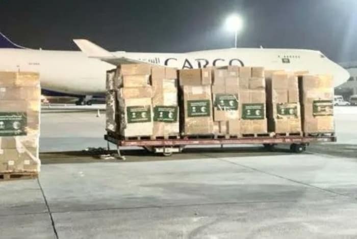 KSrelief Sends 38th Saudi relief aircraft to Gaza