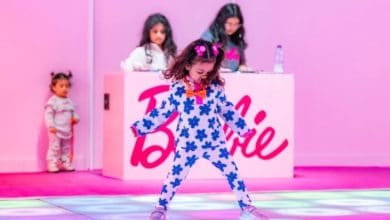 Children Step into Pink Barbie World in Boulevard City