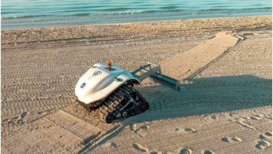 Red Sea Group Uses Robot to Clean Red Sea's C Beaches