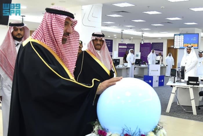 Prince Jalawi bin Abdulaziz bin Musaed, the Governor of Najran inaugurates Prince Jalawi bin Abdulaziz bin Musaed, the Governor of Najran