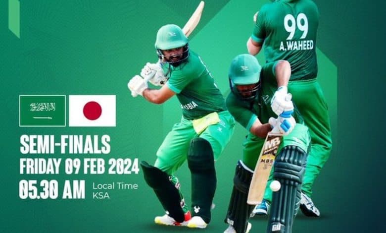 Japan, Saudi Set to Clash in Asia Cup Cricket Semifinal