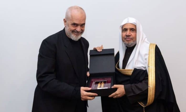 Muslim World League Chief Honored in Albania