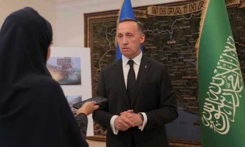 Ukrainian Ambassador Lauds Saudi's Ongoing Aid