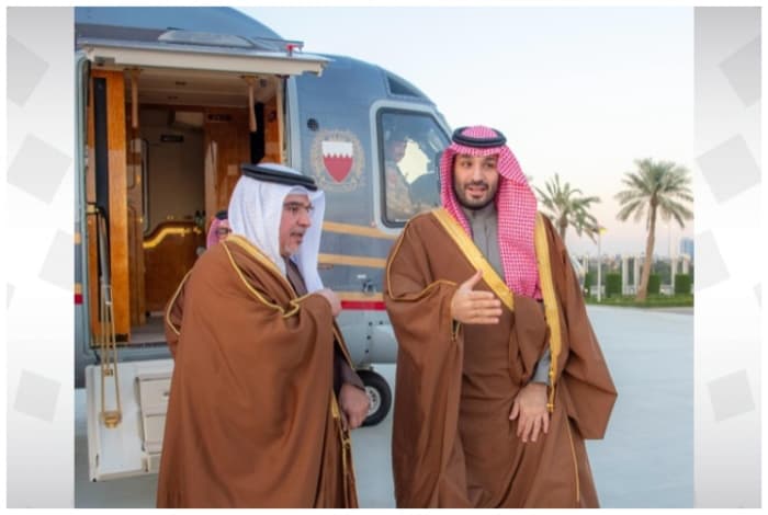 Bahrain Crown Prince Arrives in Riyadh