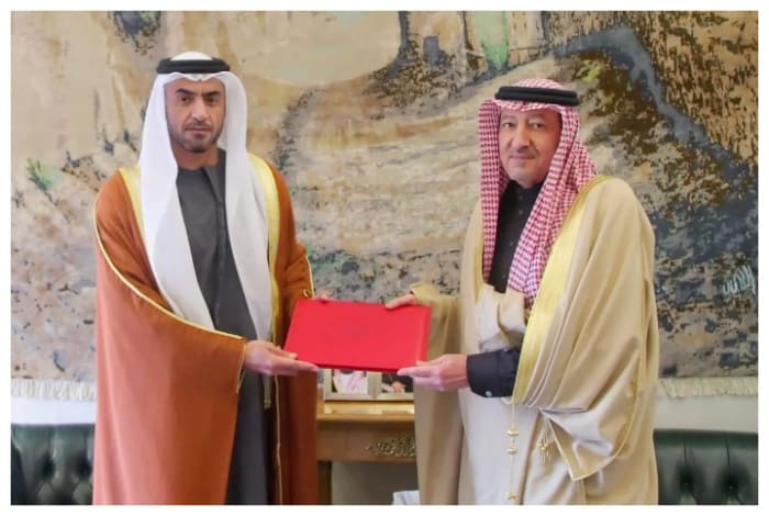 KSA Foreign Min. Receives written message from UAE Foreign Minister