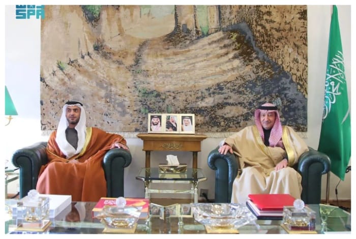 KSA Foreign Min. Receives written message from UAE Foreign Minister