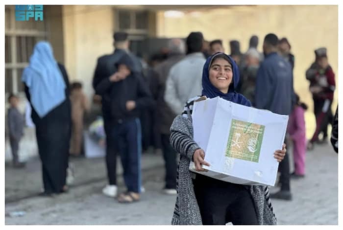 KSrelief Extends Humanitarian Aid to Gaza