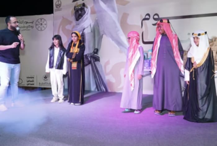 Al-Badeea Celebrates Founding Day with Rabab & dancing of Horses