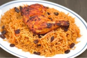 Ruz Al Bukhari with Chicken