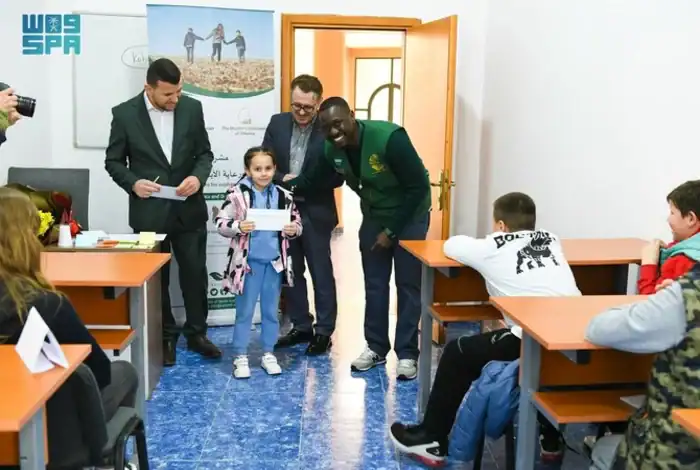 KSrelief Gives Aid to Orphans in Albania