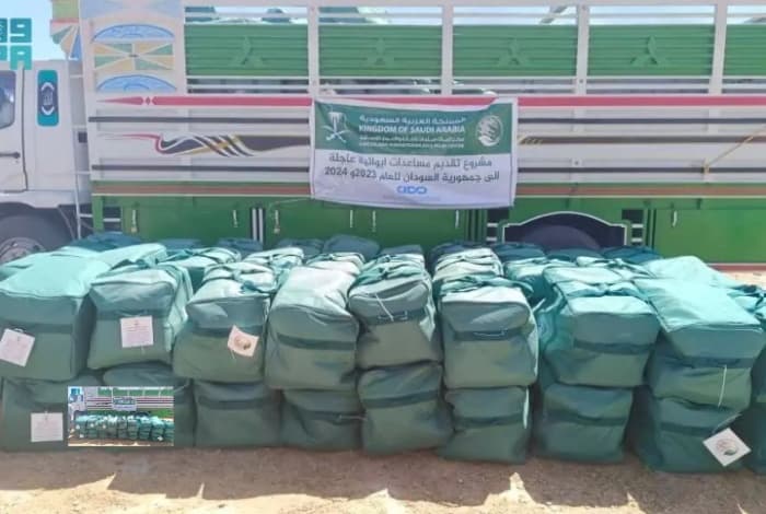KSrelief Distributes 151 Food Baskets in Sudan