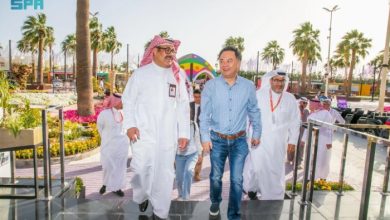 Chinese Ambassador to KSA Admires Yanbu Flower, Garden Festival