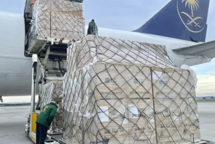 16th Saudi Relief Plane Arrives to Ukraine