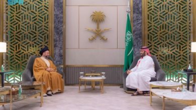 Saudi Crown Prince Discusses Relations with Iraq’s National Wisdom Movement Chairman