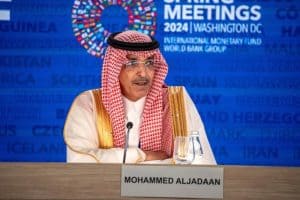 Saudi Finance Minister Warns against Geopolitical Challenges Repercussions on Global Economy