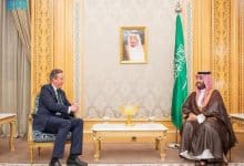 Crown Prince Receives British Foreign Minister