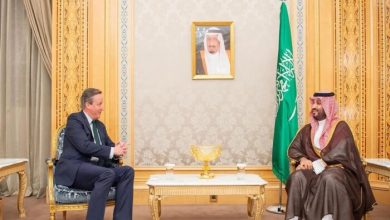Crown Prince Receives British Foreign Minister