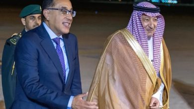 Egypt's Prime Minister Arrives in Riyadh for WEF Special Meeting