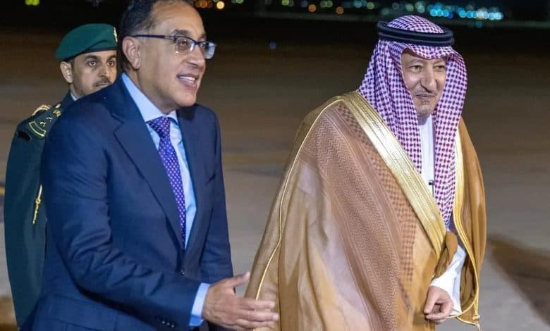 Egypt's Prime Minister Arrives in Riyadh for WEF Special Meeting
