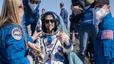 US, Russian, Belarus ISS Colleagues Return To Earth