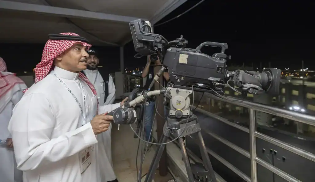 Saudi Media Minister Inspects Media Headquarters at the Holy Sites