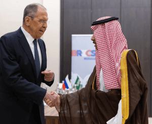 Saudi Foreign Minister Meets Russian Counterpart, Attends BRICS Meeting