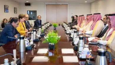 Saudi Minister of Economy Meets with IMF Managing Director