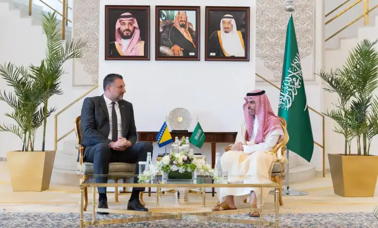 Saudi Foreign Minister Welcomes Bosnian Counterpart