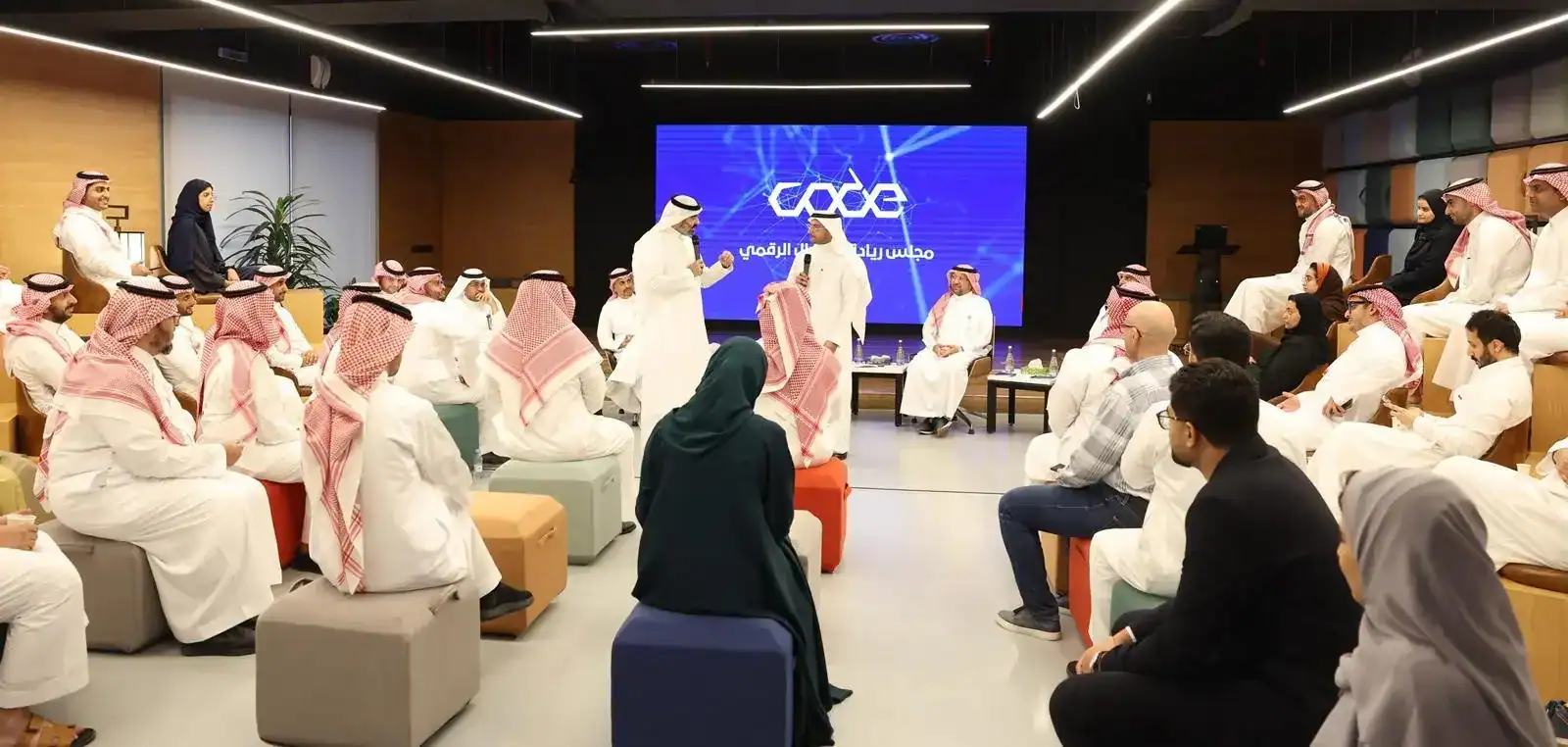 Saudi Minister of Communications Attends Center of Digital Entrepreneurship Meeting