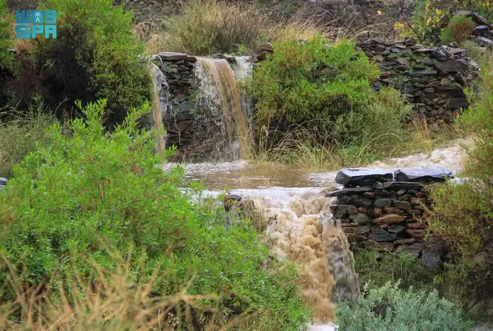 Maysan Features Green Carpets, Waterfalls and Cloudy Skies