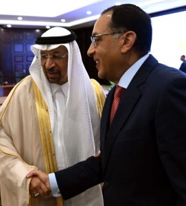 Saudi Investment Minister Meets Egyptian PM, Officials in New Alamein