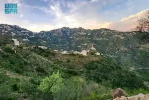 Mountainous in Jazan Region Attract Lovers of Nature