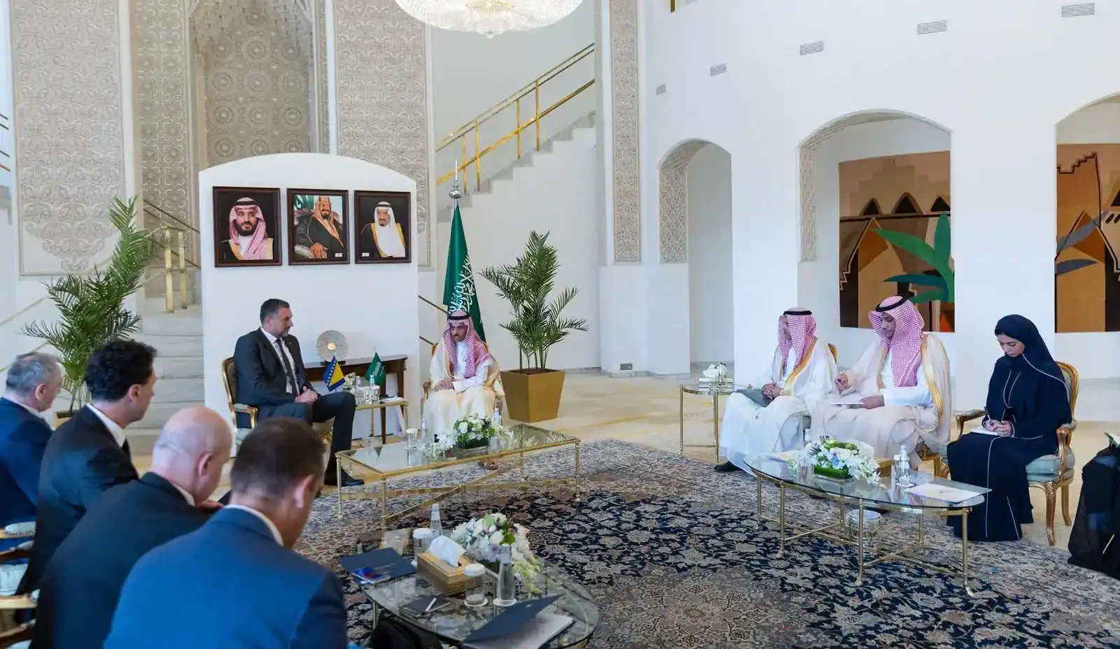 Saudi Foreign Minister Welcomes Bosnian Counterpart
