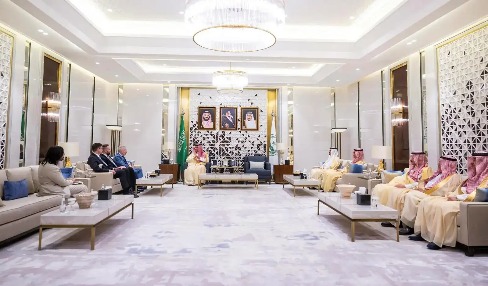 Saudi Minister of Interior Welcome US Ambassador to KSA