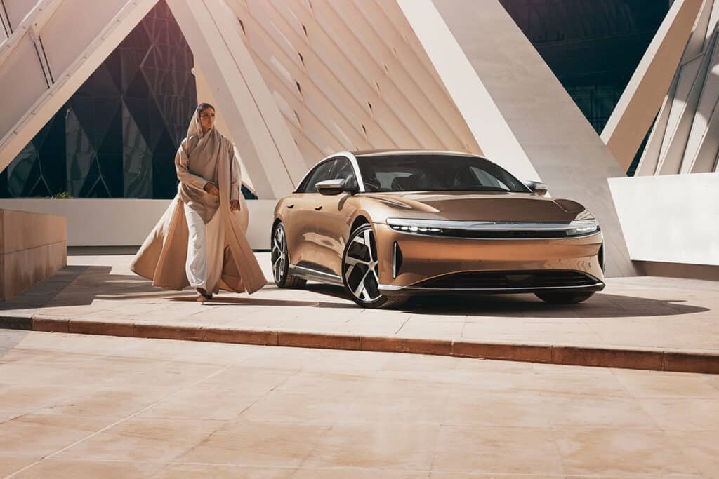 Lucid Advances Saudi Arabia’s Wild Push for Electric Vehicles