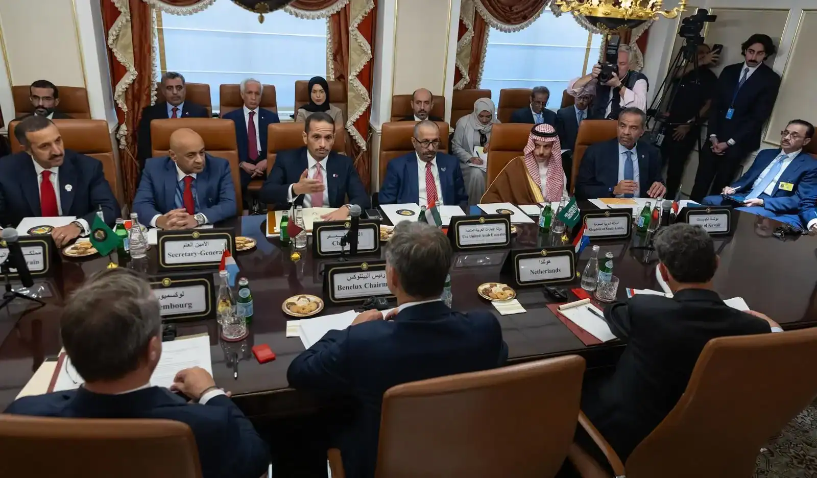 Saudi Foreign Minister Participates in GCC-Benelux Meeting