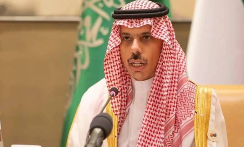 Saudi Foreign Minister Discusses Gaza War with Palestinian Counterpart  