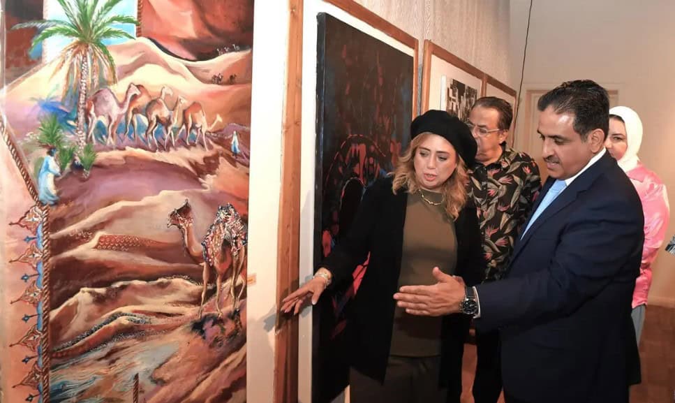 Saudi Artists Shine at 'Beyond the Frame II' Exhibition in Cairo