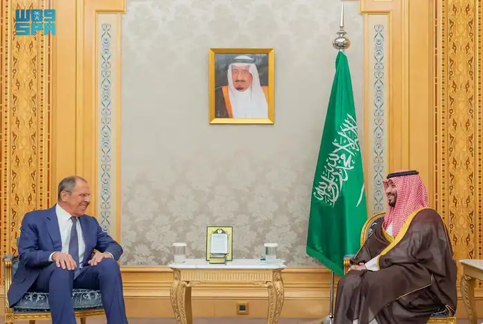 Saudi Crown Prince Meets with Russian Foreign Minister